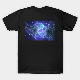 Blue ice labyrinths T-Shirt